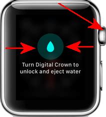 turn digital crown to unlock|How to Turn Digital Crown to Unlock and Eject Water on Apple Watch.
